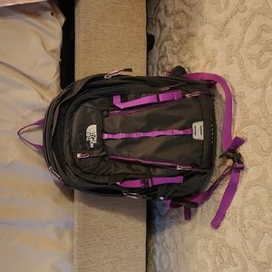 The North Face hiking backpack